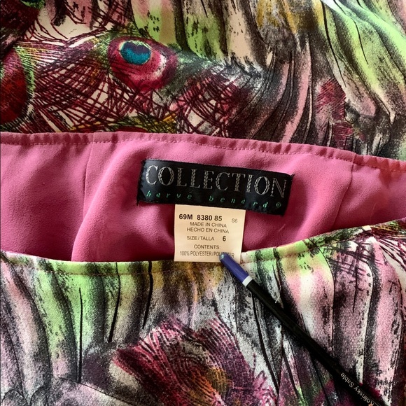 Harve Bernard peacock feather maxi skirt - Picture 4 of 5